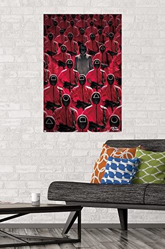 Trends International Netflix Squid Game - Key Art Wall Poster, 22.375" x 34", Unframed Version