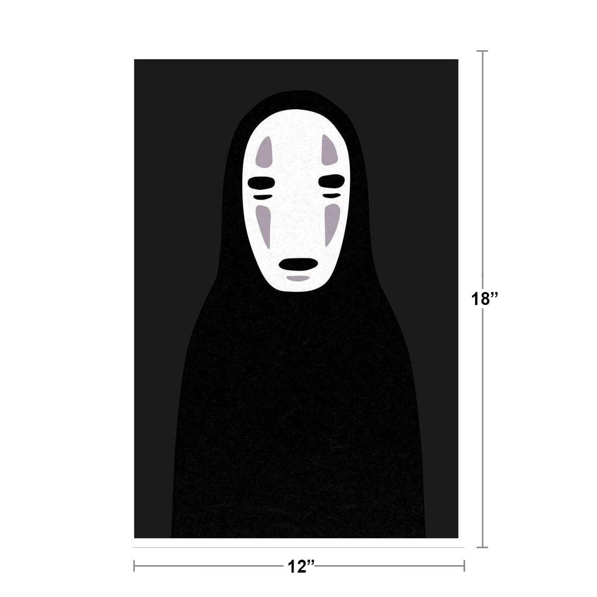 No Face Kaonashi Movie Cool Wall Decor Art Print Poster 12x18