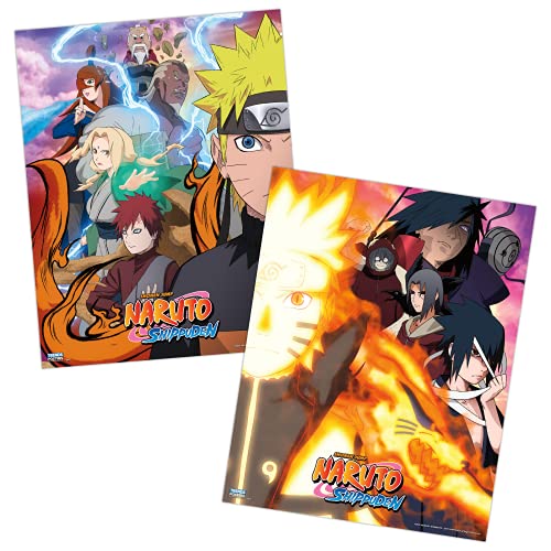 Trends International 11X14 2 Pack-Naruto Poster 2 Pack, 11" x 14", Unframed Version