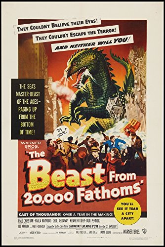 Posterazzi The Beast from 20000 Fathoms 1953 Movie Masterprint Poster Print