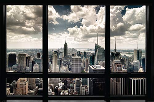 Pyramid America New York Window Poster Art Print