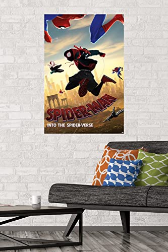 Trends International Marvel MCU - Spider-Man - Into The Spider-Verse - Dive Wall Poster, 22.375" x 34", Unframed Version