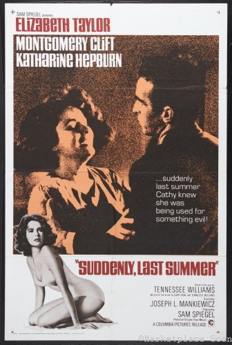 Suddenly Last Summer Movie Mini Poster 11x17in Master Print