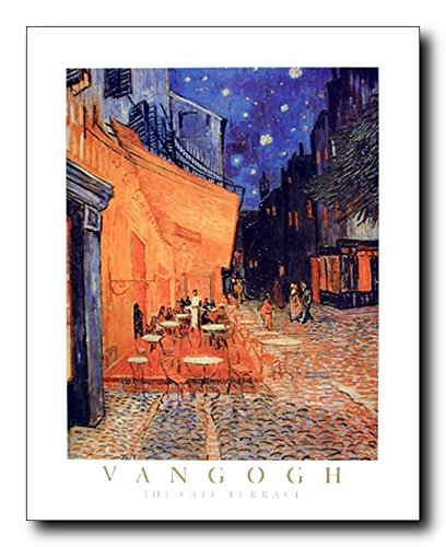 the Cafe Terrace At Night Wall Decor Art Print Poster (16x20)