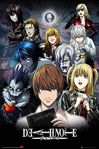 POSTER STOP ONLINE Death Note - Manga/Anime TV Show Poster/Print (Character Collage) (Size 24" x 36")