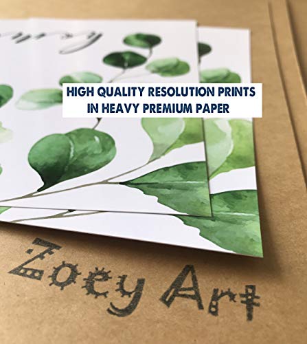 Zoey Art CS Lewis Quote Print, You Can't Go Back and Change Religious Sign Poster, Christian Home Décor 8x10 Unframed