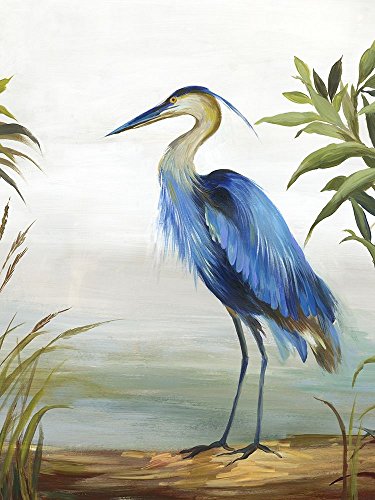 Posterazzi Collection PDXWL203ASMALL Blue Heron Poster Print by Aimee Wilson (14 x 11)