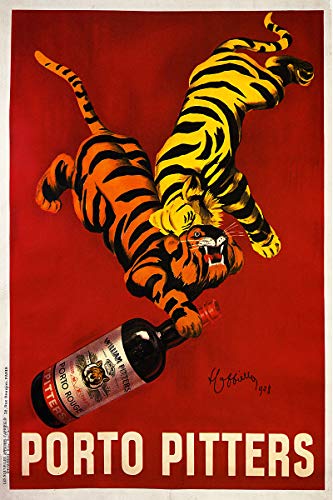 American Gift Services - Porto Pitters Artist Leonetto Cappiello Vintage Advertisement Fine Art Poster Print - 11x17