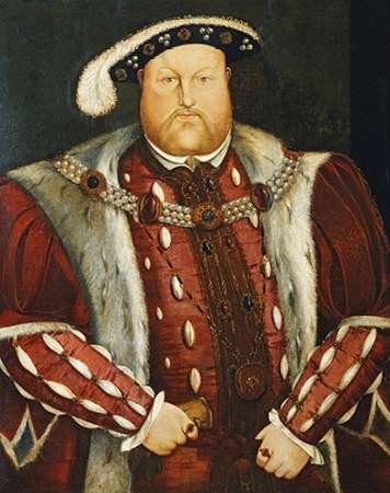 Portrait of King Henry VIII Poster Print by Hans Holbein (10 x 12)