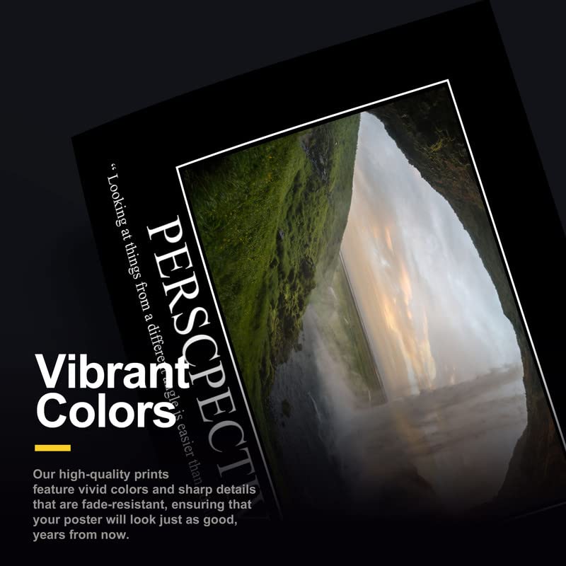 Inspirational Wall Art Co. - Perspective | Demotivational Poster - Sarcastic Funny Office Decor - Snarky Ironic Wall Art - Demotivational Posters for Office | 11x14 Inches Unframed Print