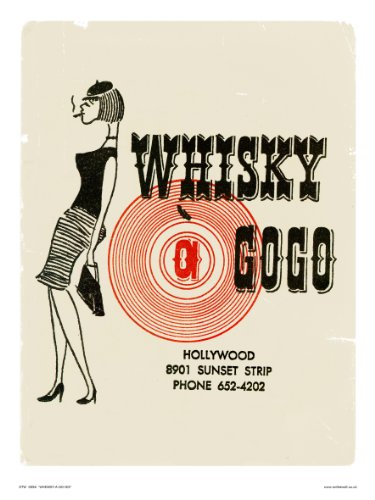 onthewall Whiskey a Go Go - Vintage Pop Art Poster Print (OTW056)