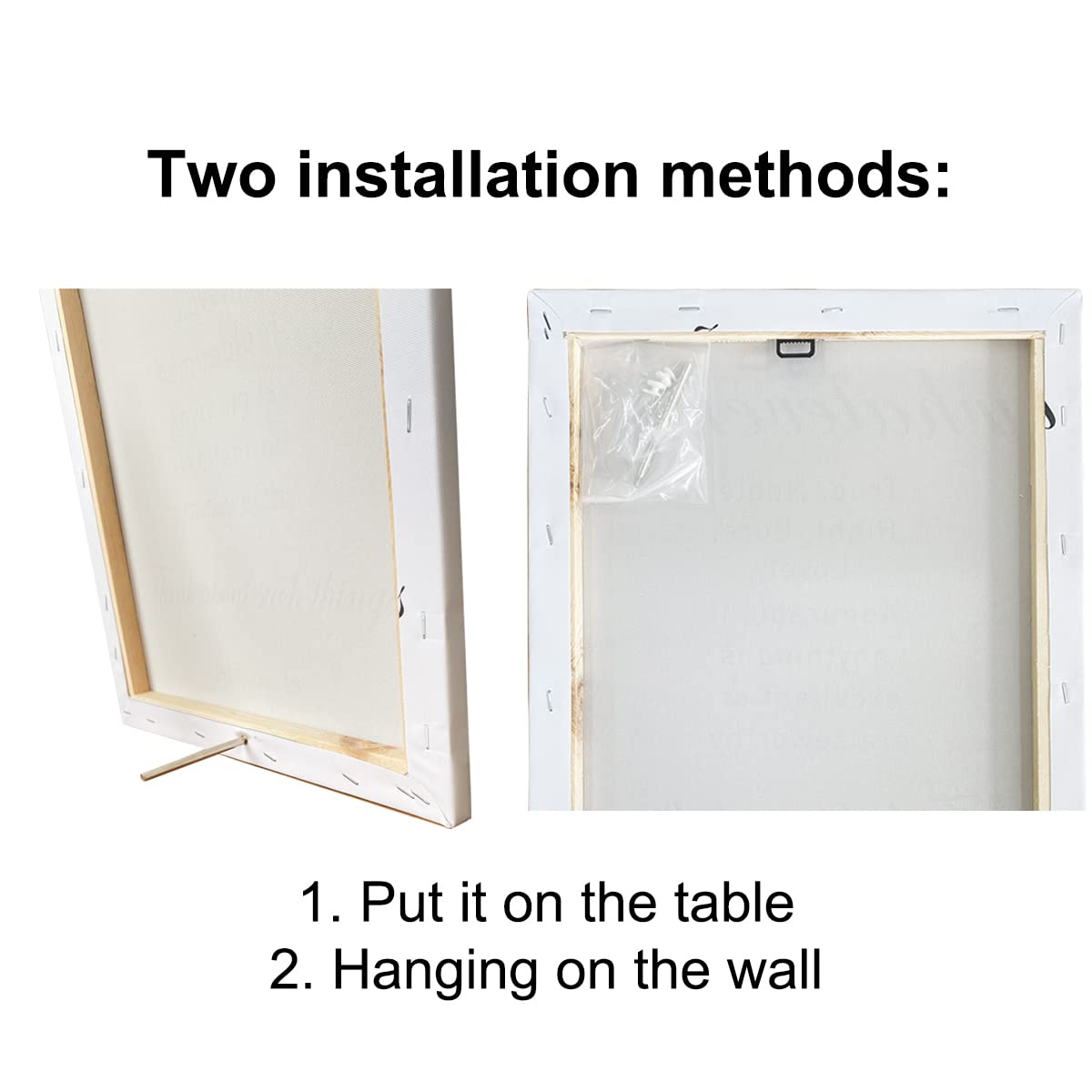 LEXSIVO Fika Definition Print Canvas Wall Art Home Office Decor Modern Minimalist Painting 12x15 Canvas Swedish Poster Framed Ready to Hang Artwork