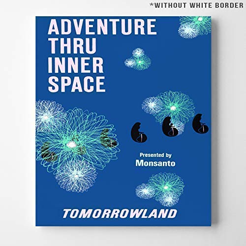 Disneyland Adventure Thru Inner Space Wall Art Poster Home Decor Print Vintage Artwork Reproduction - Unframed