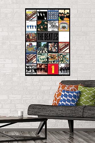 Trends International 24X36 The Beatles - Albums Wall Poster, 24" x 36", Unframed Version