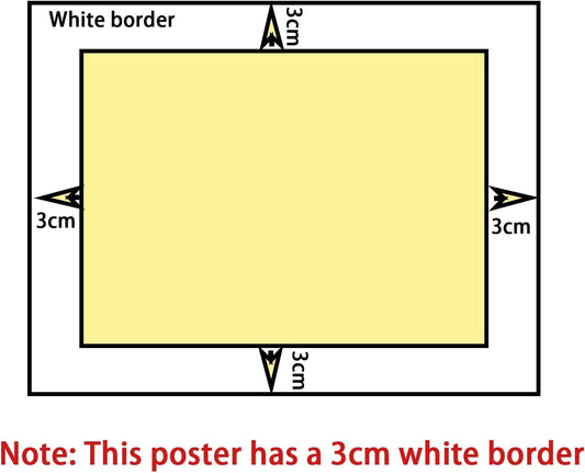 White Chrysanthemum Flowers Claude Monet Poster,Unframed Canvas Print Wall Art, Bedroom, Office 12x15in/30x38cm