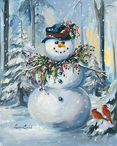 Posterazzi Collection Berry Christmas Poster Print by Susan Comish (12 x 10)