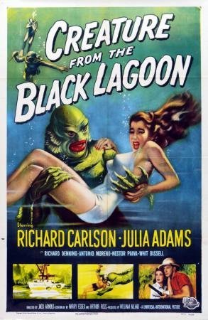 Creature From The Black Lagoon Movie Poster 11x17 Master Print