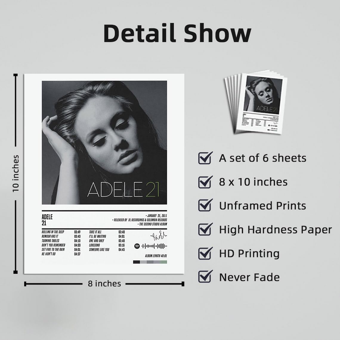 Limited Posters Jazz Singer Music Album Cover Posters Print Set of 6 Room Decor Aesthetic For Teen Girls and Boy Teens Dorm Decor For Bedroom Music Classroom Hip Hop Singer Wall Decor Canvas Wall Art
