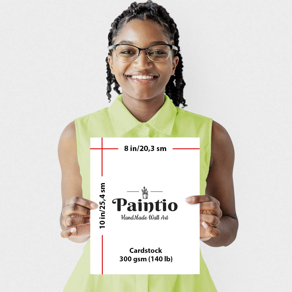 Don't Look Back Wall Art Prints - Unframed 8x10 in - Motivational Pictures with Inspirational Quotes for Office Decor and Home - Positive Papers Style with Signs Poster