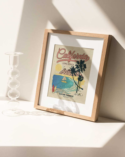 ARPEOTCY Beachy Room Decor Aesthetic, Coconut Girl Aesthetic Wall Art Prints, Hawaii Surfboard Wall Decor, Posters for Teen Girls Bedroom Aesthetic, Set of 6, 8x10in, Unframed