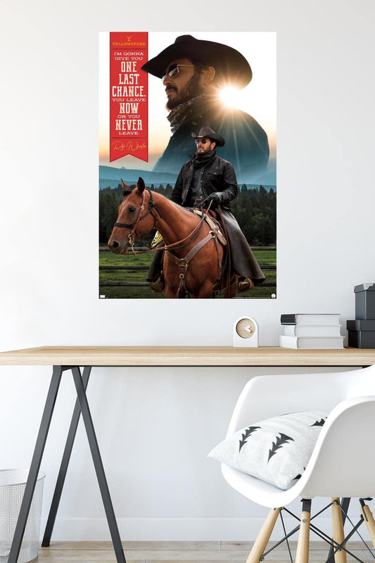 Trends International Yellowstone - Rip Wall Poster, 22.37" x 34.00", Unframed Version