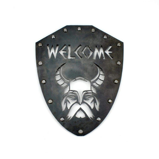 Viking Shield Welcome Sign, Medieval wall decor, Viking Shield, Medieval Armor, Door Sign, Medieval Art