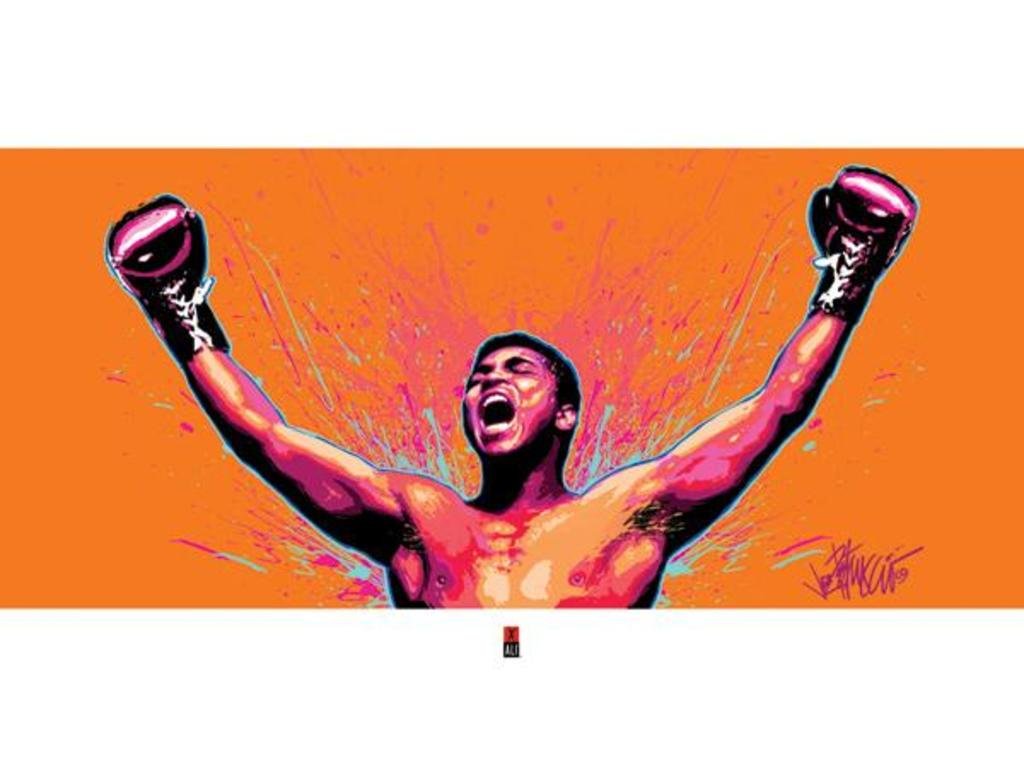 Pyramid America Muhammad Ali Loud Poster 32x24 inch