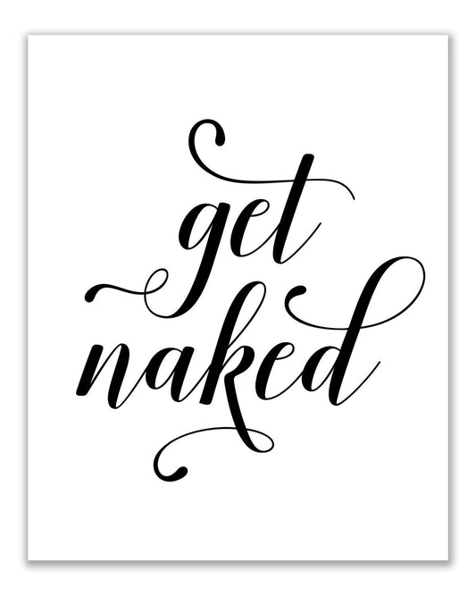 Bathroom Wall Art Decor - Set of 6 (8 inches x 10 inches) Funny Poster Prints