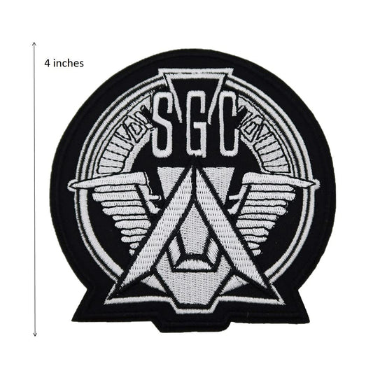 5 pack Halloween Costume Stargate SG1 Uniform DIY Embroidered Iron On Patches