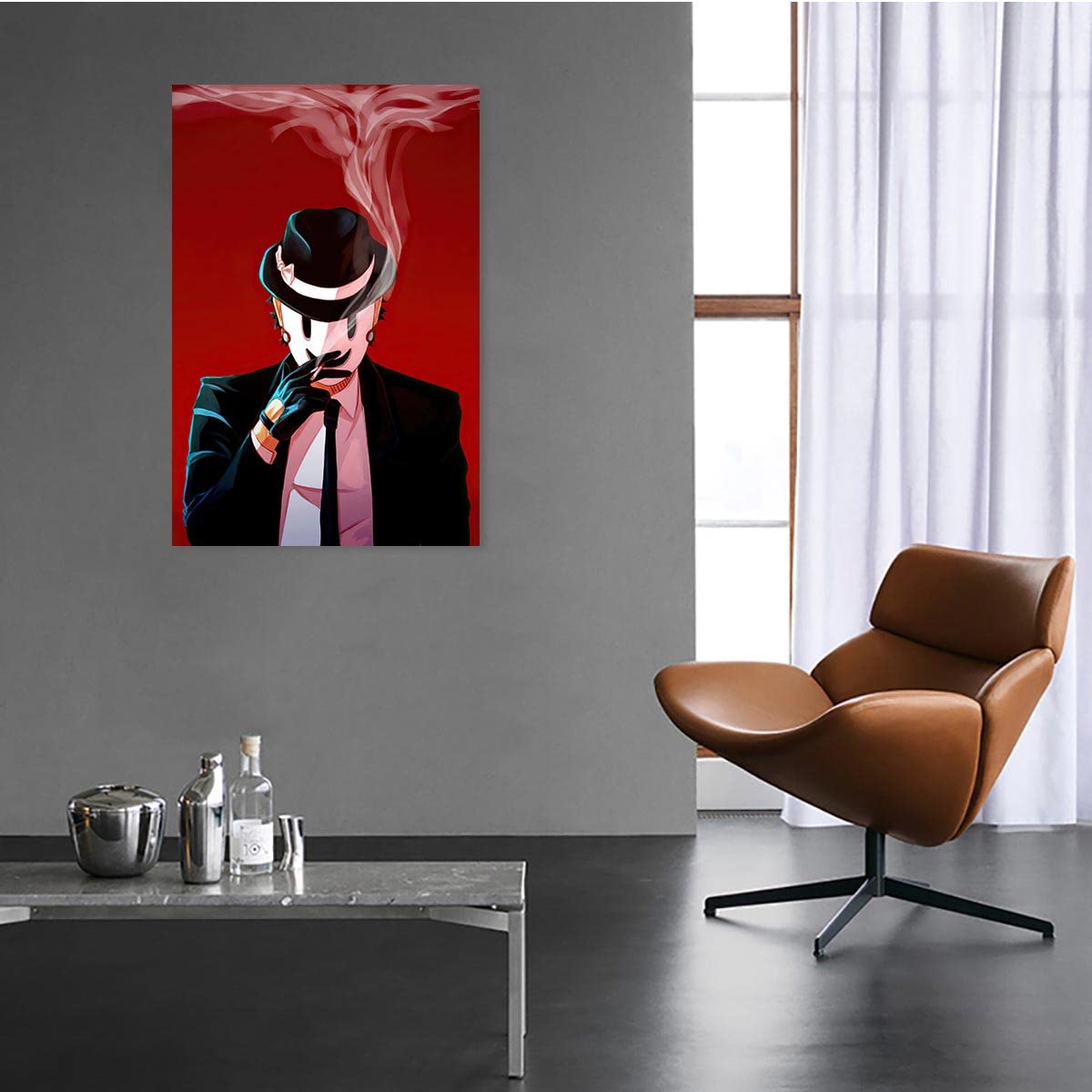 AFUT Rise Invasion Poster,Sniper Mask Man,Canvas Wall Art For Living Room Decor Aesthetic Vintage Posters & Prints Farmhouse Kitchen Wall Decor Preppy Room Decor Aesthetic Unframed 12x18 inches