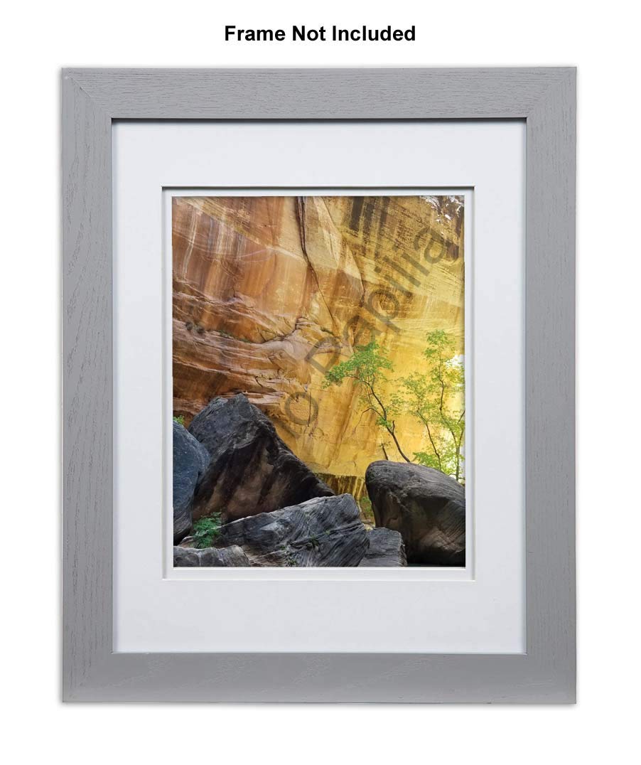 Studio Papilia Poster Set Wall Art | Zion Narrows Golden Glow | Jade Pool | 2 Unframed Nature Prints | Pictures for Room, Home, Living, Kitchen, Bedroom, Office | Photo Décor