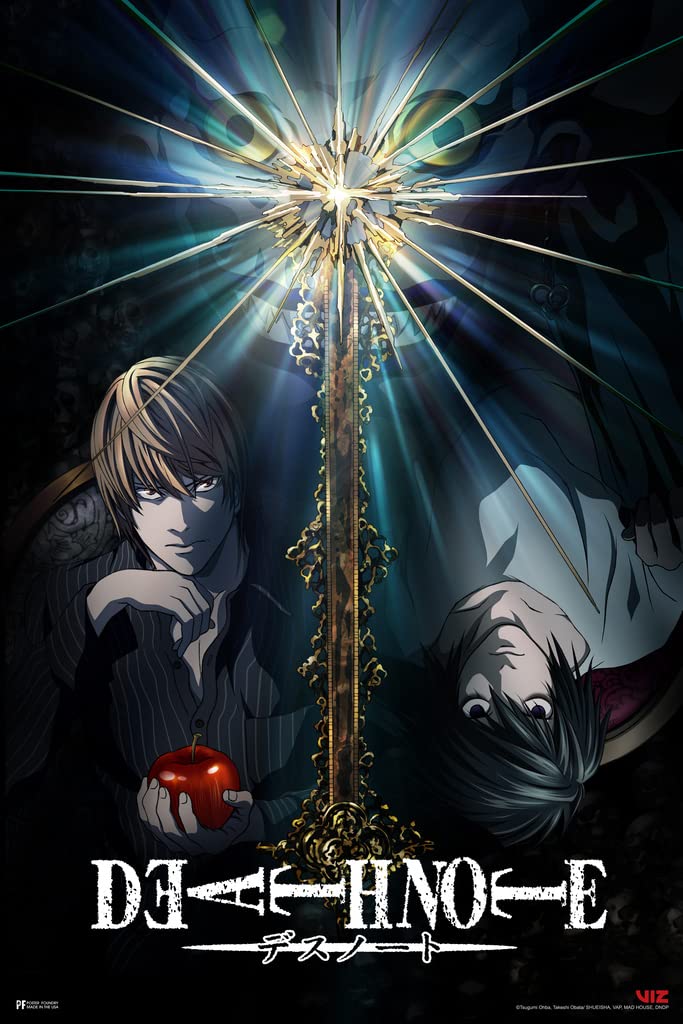 Death Note Light Yagami Anime Merch Cool Wall Decor Art Print Poster 12x18
