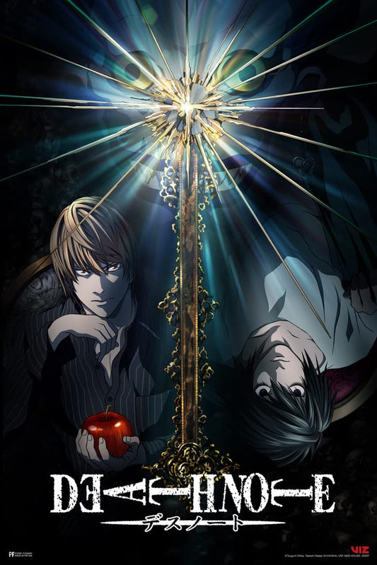 Death Note Light Yagami Anime Merch Cool Wall Decor Art Print Poster 12x18