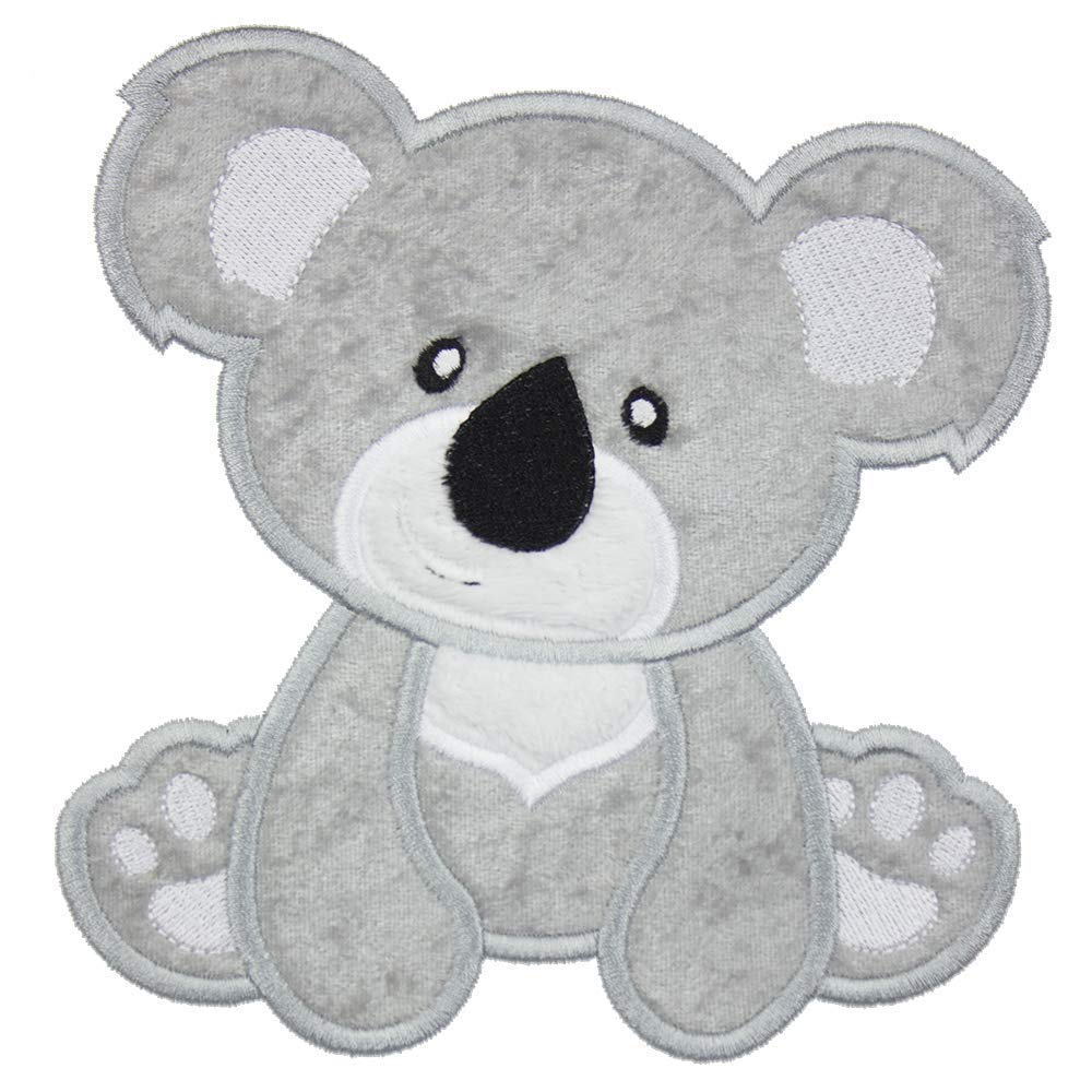 Koala Bear Applique Patch your choice of sew on or iron on patch