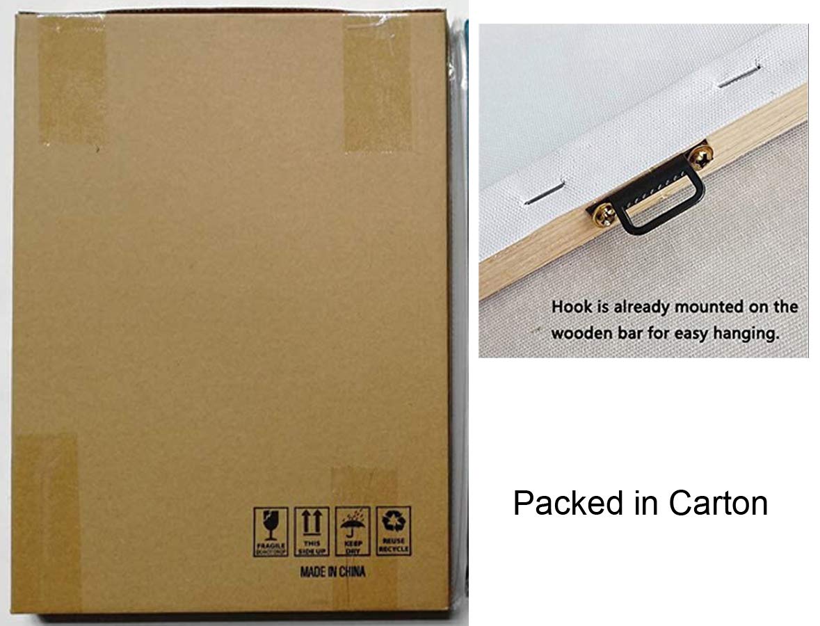 Paimuni Inspirational Wall Art Sunflower Canvas Prints Helen Keller Quotes Poster Motivational Decor Ready to Hang for Kitchen Bathroom Office 12x16 Inch