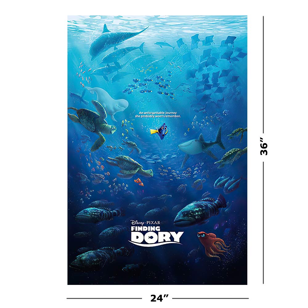 POSTER STOP ONLINE Finding Dory - Disney/Pixar Movie Poster/Print (Regular Style) (Size 24" x 36")