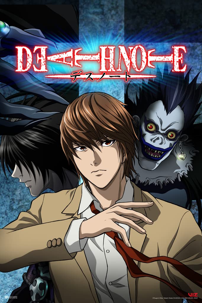 Death Note Anime Merch Wall Decor Movie Posters Anime Stuff Teen Boy Dorm Room Bedroom Decor Aesthetic Manga Series Wall Poster Modern Anime Birthday Cool Wall Decor Art Print Poster 12x18
