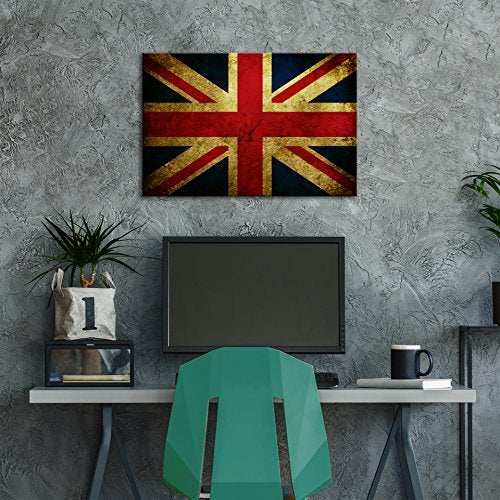 Union Jack Framed Canvas Print