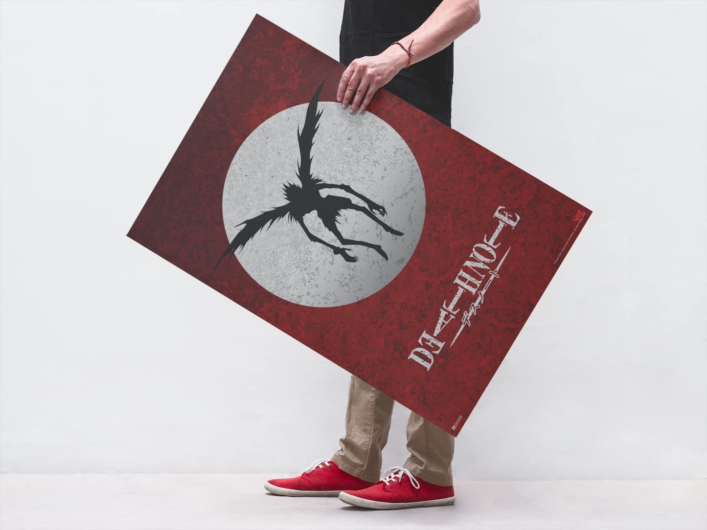 Death Note Poster Anime Merch Poster Cool Anime Posters Decorative Wall Decor Modern Teen Boys Room Bedroom Decor Aesthetic Anime Manga Series Ryuk Cool Wall Decor Art Print Poster 12x18