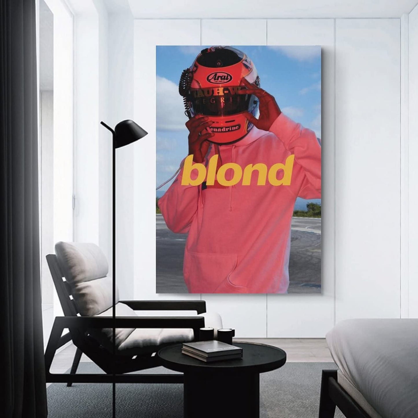 GRYEC Rapper Poster Frank Ocean Poster Decorative Painting Canvas Wall Posters And Art Picture Print Modern Family Bedroom Decor Posters 16x24inch(40x60cm)