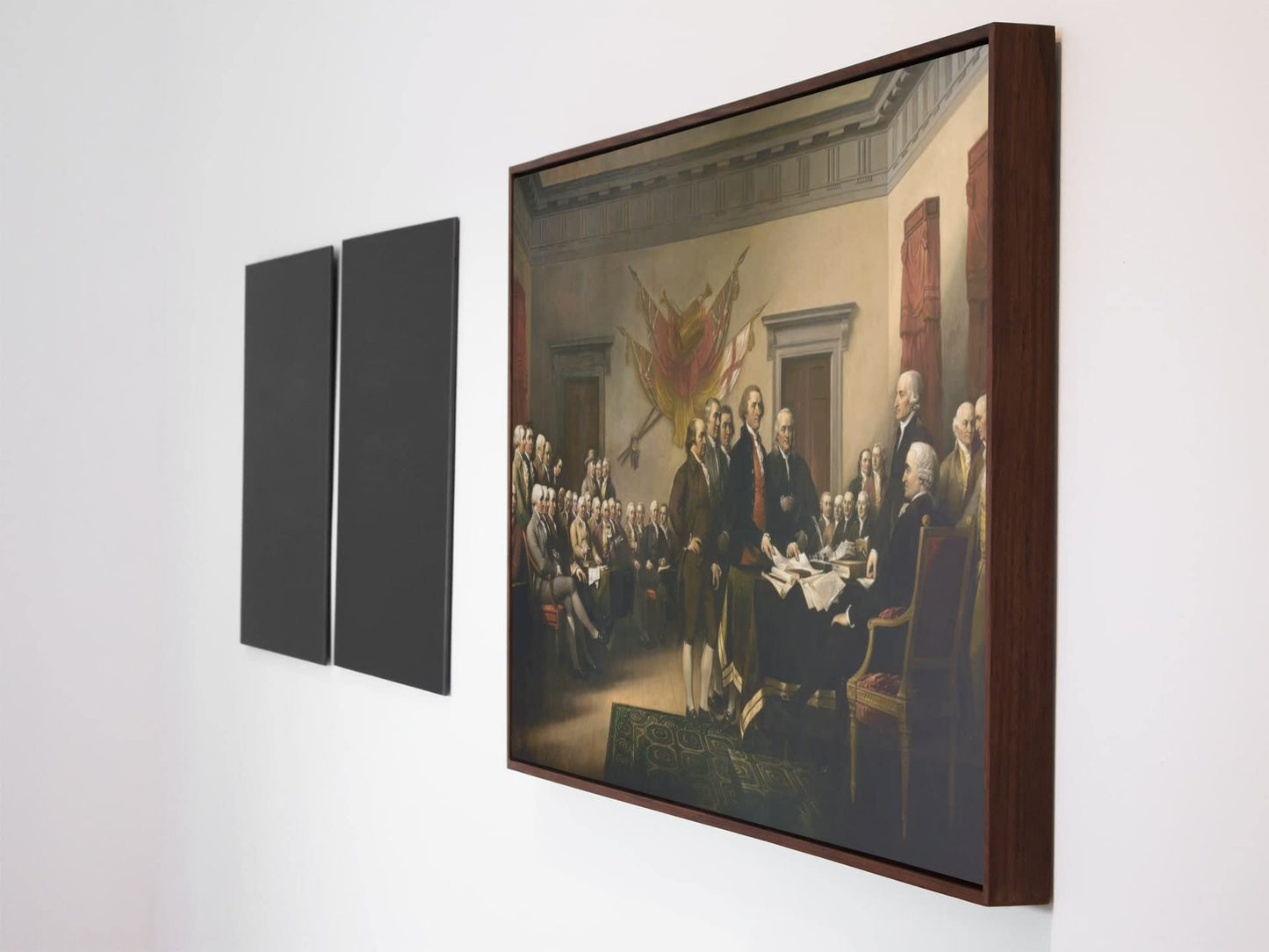 Signing of Independence America Poster Document Motivational Inspirational Classy Aesthetic Modern Graphic Picture Photograph United States US American Cool Wall Decor Art Print Poster 18x12