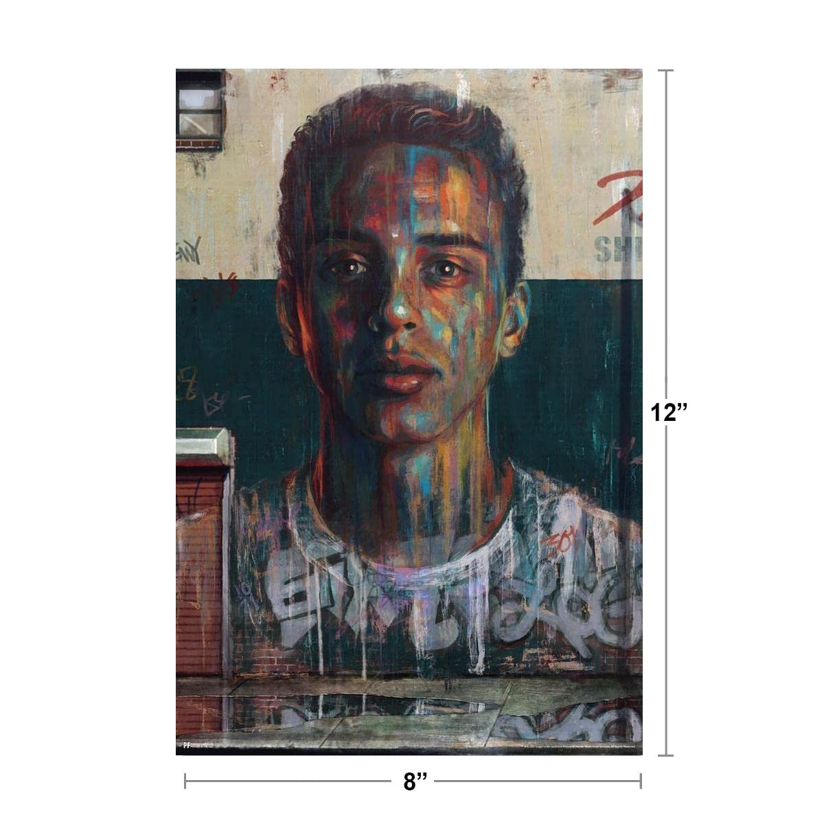 Logic Merch Under Pressure Album Cover Art Rap Poster Logic Rapper Merch Logic Merchandise Everybody Young Sinatra YSIV Logic Glasses Bobby Tarantino No Pressure Thick Paper Sign Print Picture 8x12