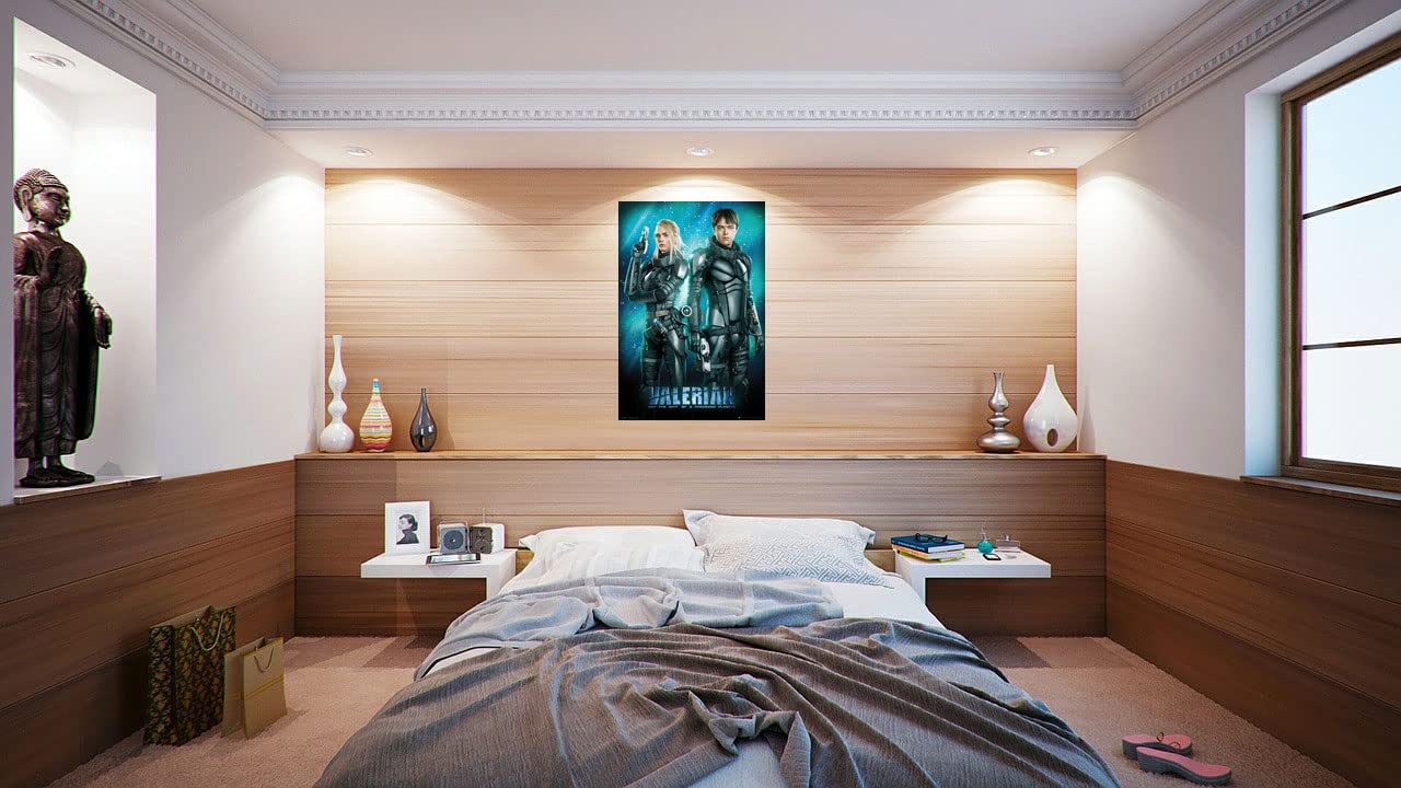 POSTER STOP ONLINE Valerian and The City of a Thousand Planets - Movie Poster/Print (Valerian & Laureline) (Size 24" x 36")