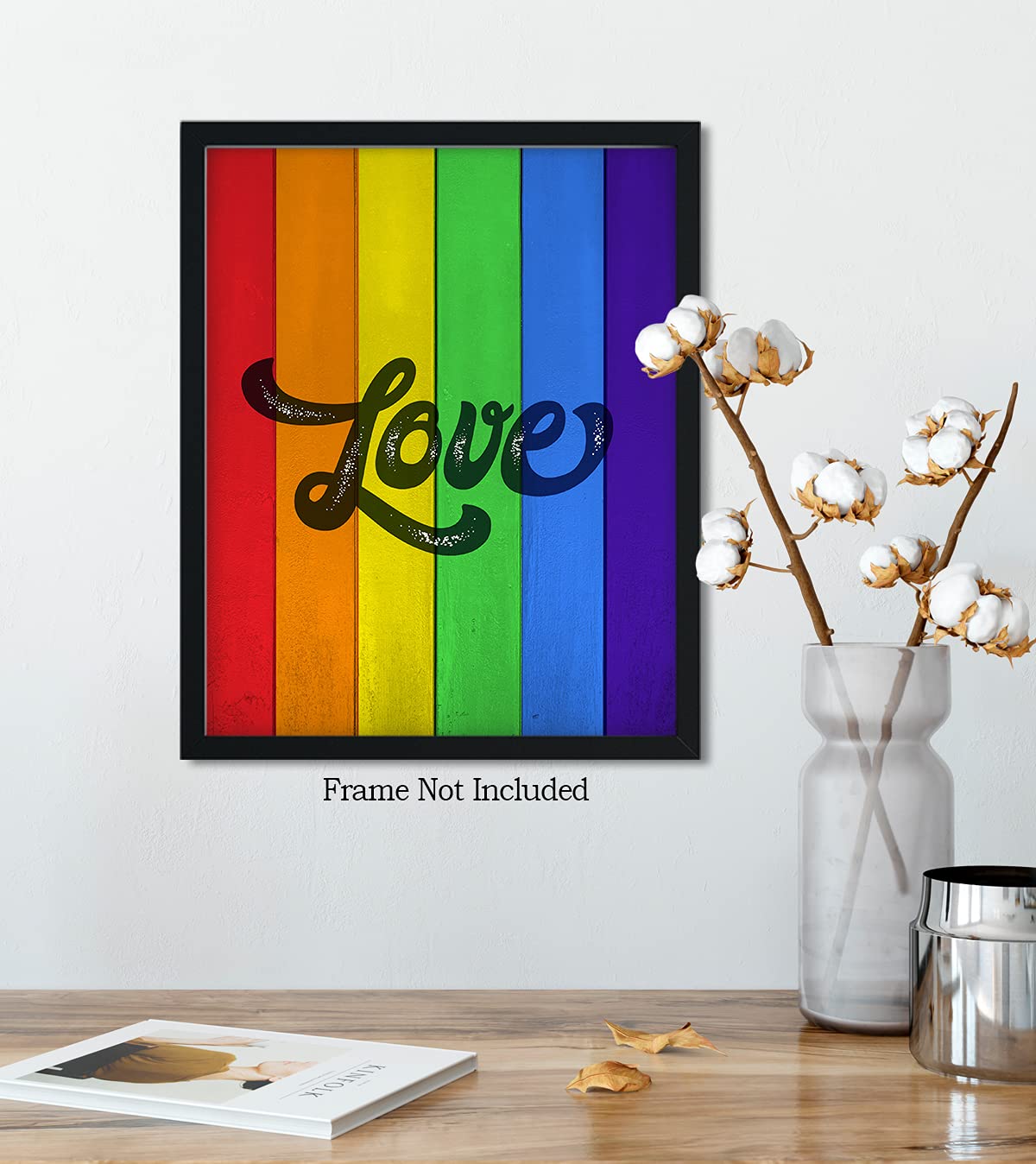 LGBTQ Accessories Wall Art - LGBTQ Rights - Gay Pride Poster, Print or Canvas - LGBTQ Pride Gifts - Lesbian Gifts - LGBTQ Decorations - Gay Pride Signs - 8x10 unframed print