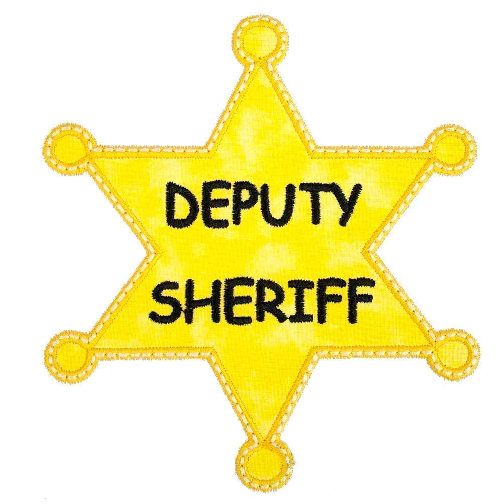 Deputy Sheriff Patch in your choice of sew on or iron on patch