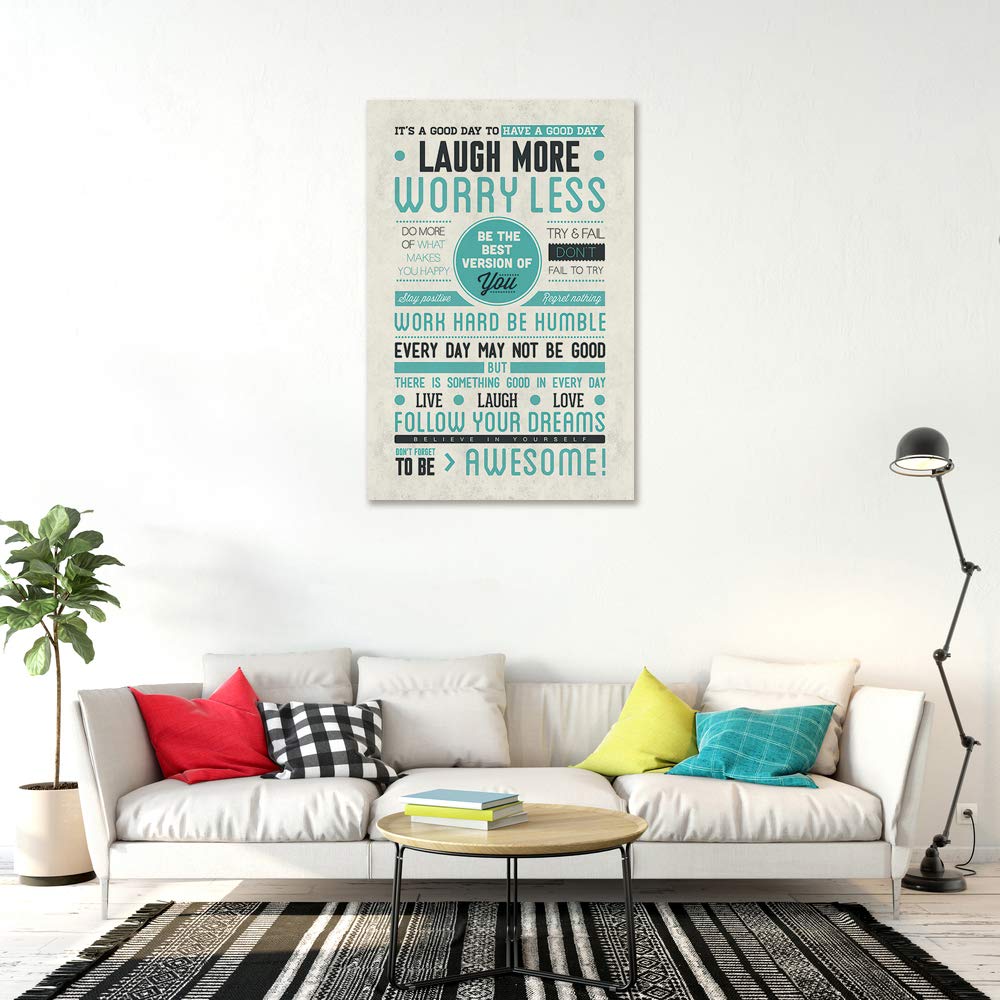 POSTER STOP ONLINE Don't Forget to Be Awesome - Motivational Poster/Print (Famous Life Quotes) (Size 24" x 36")