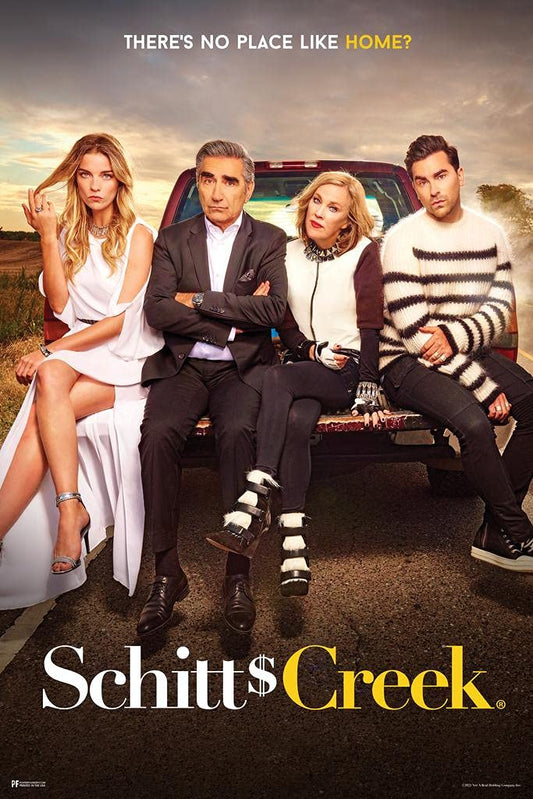 Schitts Creek Poster Season 2 Key Art TV Series 2 Official Schitts Creek Merchandise David Rose Apothecary Merchandise Rosebud Motel Moira Rose Alexis Rose Thick Paper Sign Print Picture 8x12