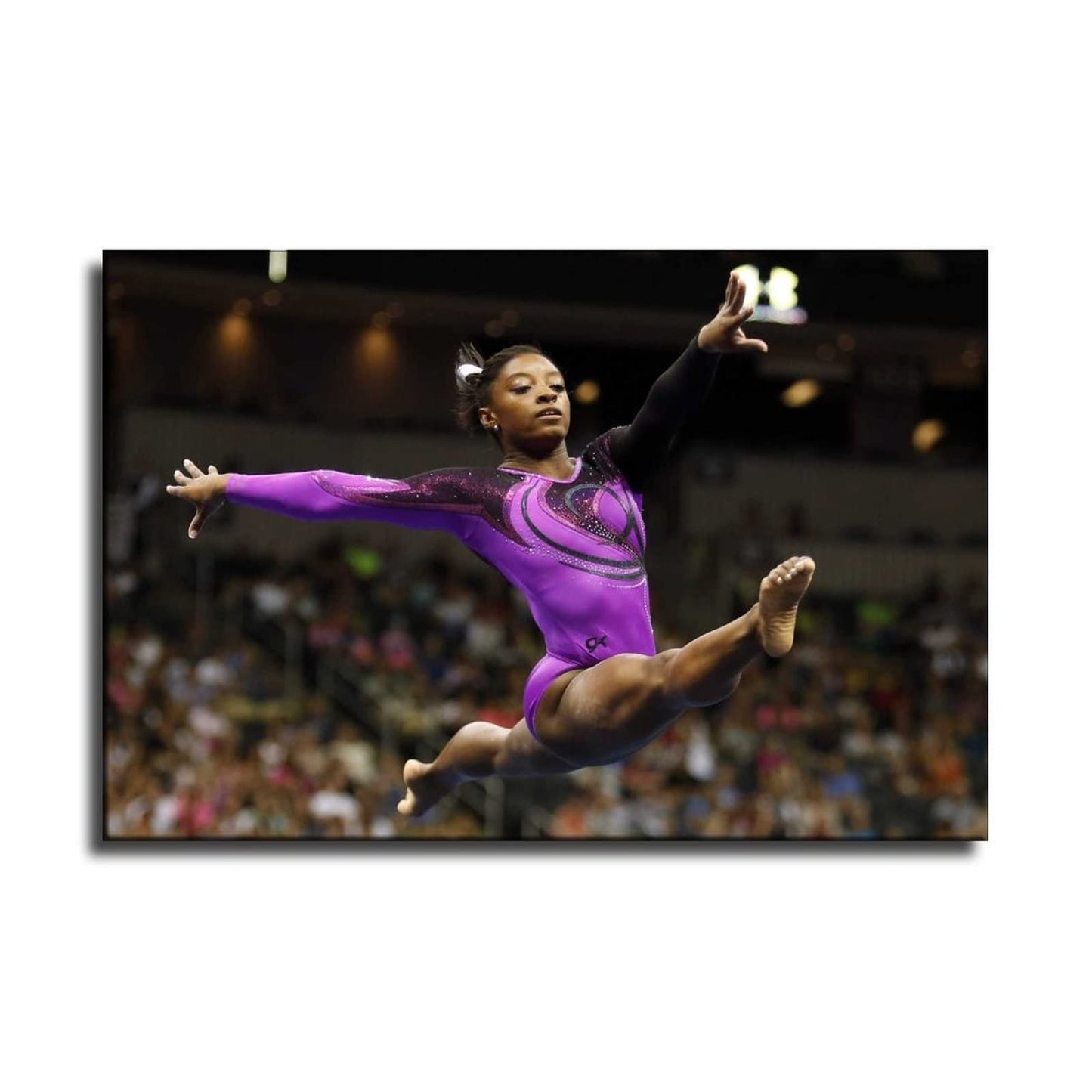 BUUTUUCE SIMONE BILES Canvas Art Poster and Wall Art Picture Print Modern Family bedroom Decor Posters 08x12inch(20x30cm)