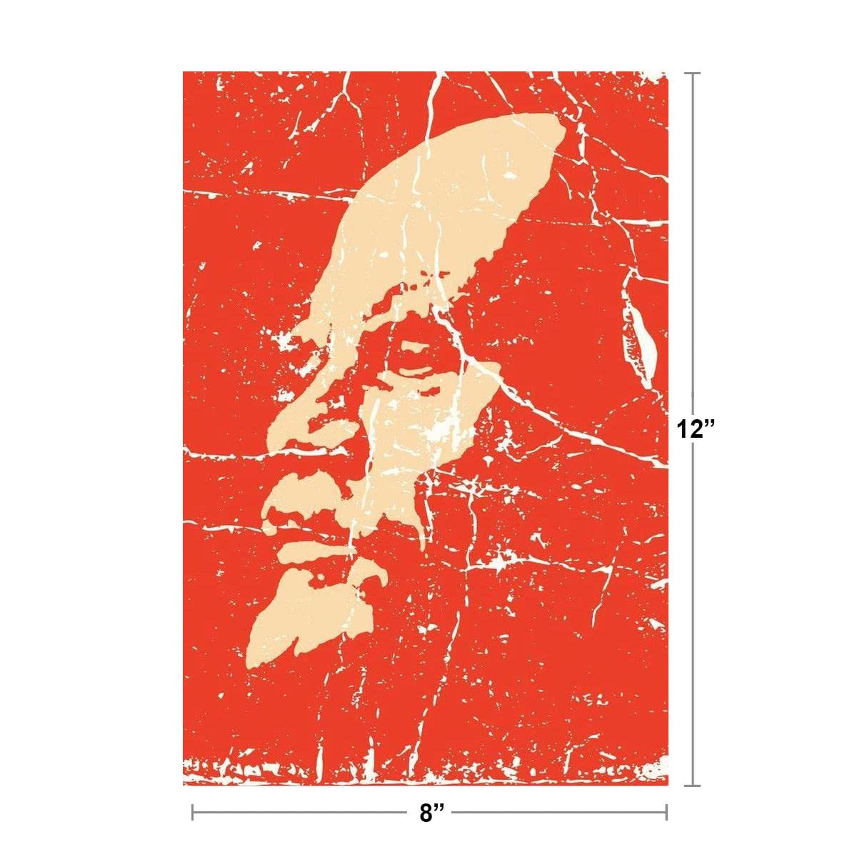 Vladimir Lenin Soviet Communist Bolshevik Revolution 1917 Poster Russia Russian Revolutionary Politician Leader Thick Paper Sign Print Picture 8x12
