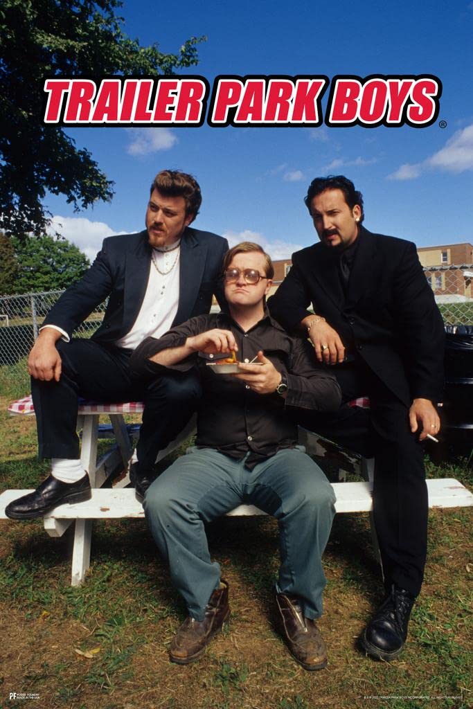 Trailer Park Boys Wall Art Poster Funny Comedy Sitcom Officially Licensed Merchandise Mr Bubble Glass TV Series Season 1 Merch Boys Room Picture Decoration Thick Paper Sign Print Picture 8x12